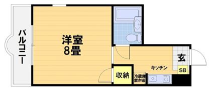 エスポワール雅の間取り画像