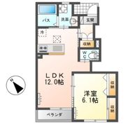 メゾンソレイユ（Maison Soleil）の間取り画像