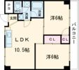 レークマンションの間取り画像