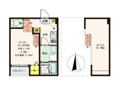 Casa 通町の間取り画像