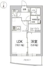 クーチャ 万願寺の間取り画像