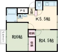 すばる朝倉の間取り画像