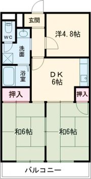 サキュレント樹Bの間取り画像