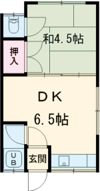セントラルハイツ北浜町の間取り画像