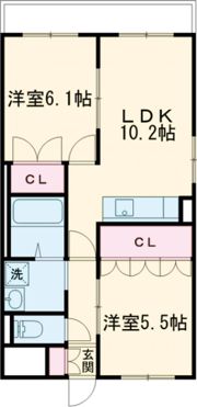 エミアリーⅡの間取り画像
