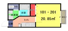 禅-VOLPE-の間取り画像