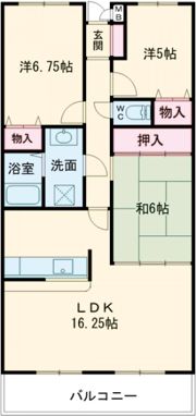 サンロイヤル加古川リバージュⅣ号館の間取り画像