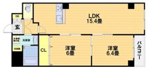第45長栄シャルト五条の間取り画像