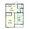 コーポさくらBの間取り画像