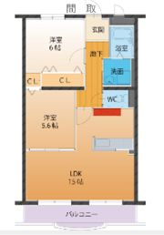 ハートフルタウン 壱番館の間取り画像