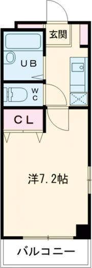 チェリーハイツ宮町の間取り画像