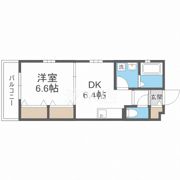チャルテ高槻富田B棟の間取り画像