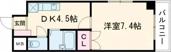 サンシャインみつるの間取り画像