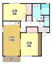 シャルマンサンノコリの間取り画像