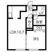 ブロッサム琴似の間取り画像