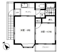 カーサベラデ狭山ヶ丘の間取り画像