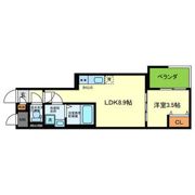 D porta cerezoの間取り画像