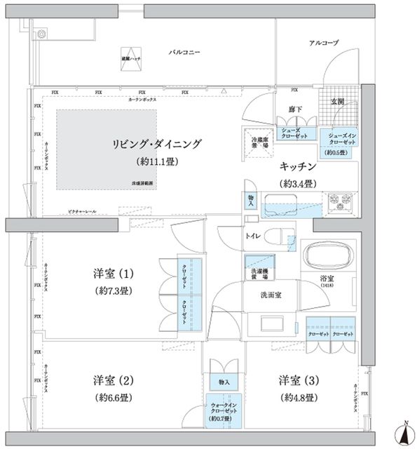 間取図