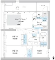 ガーデニエール砧 WESTの間取り画像