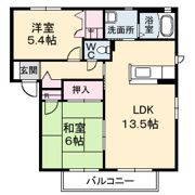 グランカーサ Iの間取り画像