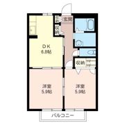 エスポワール湘南の間取り画像