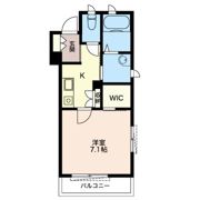 アルフラット サイワイの間取り画像