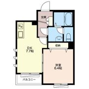 サンライズ K 川崎の間取り画像