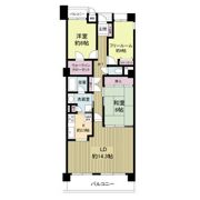 エンゼルハイム仁川北の間取り画像