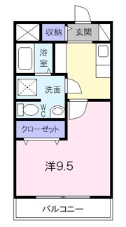 レディースSTEVIAの間取り画像