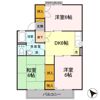 ドミール城西 A/B/C/Dの間取り画像