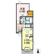D-room目黒本町の間取り画像