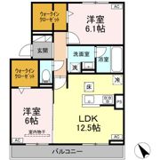 D-avance今本町Aの間取り画像