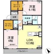 D-avance今本町Aの間取り画像