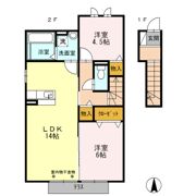 グレイス池田の間取り画像