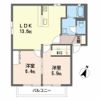 ウィズリーガーデン Dの間取り画像