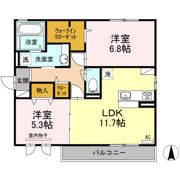 アメニティ イン 大門の間取り画像