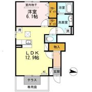 パルティール ハバラの間取り画像