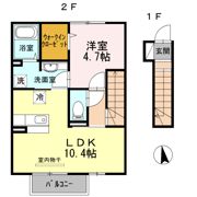 サンパール徳力の間取り画像