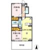 サンメゾン国府 B棟の間取り画像