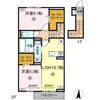サンメゾン国府 B棟の間取り画像