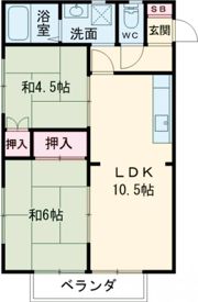 ベルメゾンBの間取り画像
