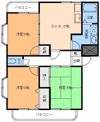 ヴァン・ヴェール久米の間取り画像