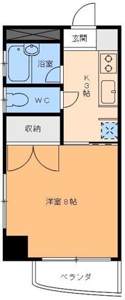ミナトビル朝生田の間取り画像