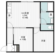 シュカ千川の間取り画像