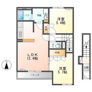 ソレイユの間取り画像