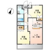 viola（ビオラ）の間取り画像