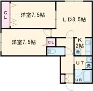 カーサ・デ・クエルノⅡの間取り画像