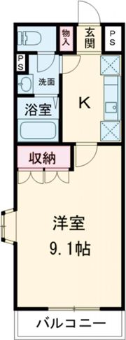 ウイステリアの間取り画像
