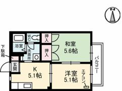 シャーメゾン高矢倉の間取り画像