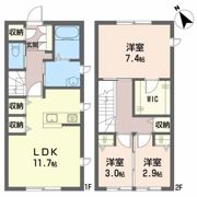 シャーメゾンアベニューⅡの間取り画像
